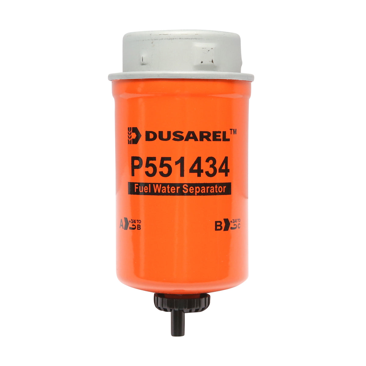 Fuel filter for Massey Ferguson, Fendt, Case IH, New Holland OEM code P551434, WK8165, XN239, V836867591, 84269163, 162000080915